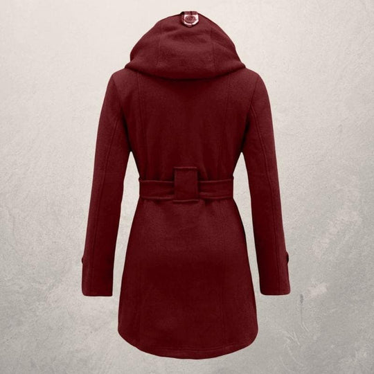 EB | Warme Winter Mantel - Taillengürtel