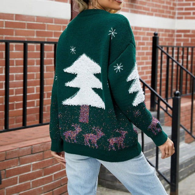 EB | Lässiger Strickpullover mit Struktur Optik