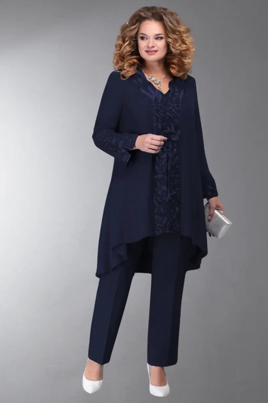 EB | 3 Teilig Chiffon Brautkleid Satz für Damen