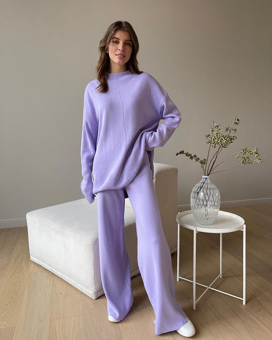 EB | Winter Perfektes Pullover- und Hosenset