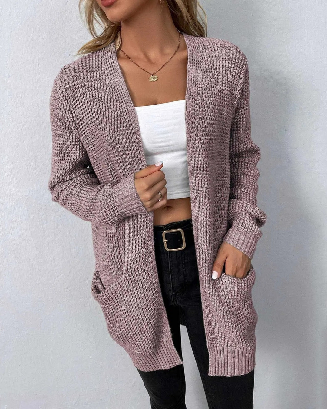 EB | Stilvoller Langer Cardigan