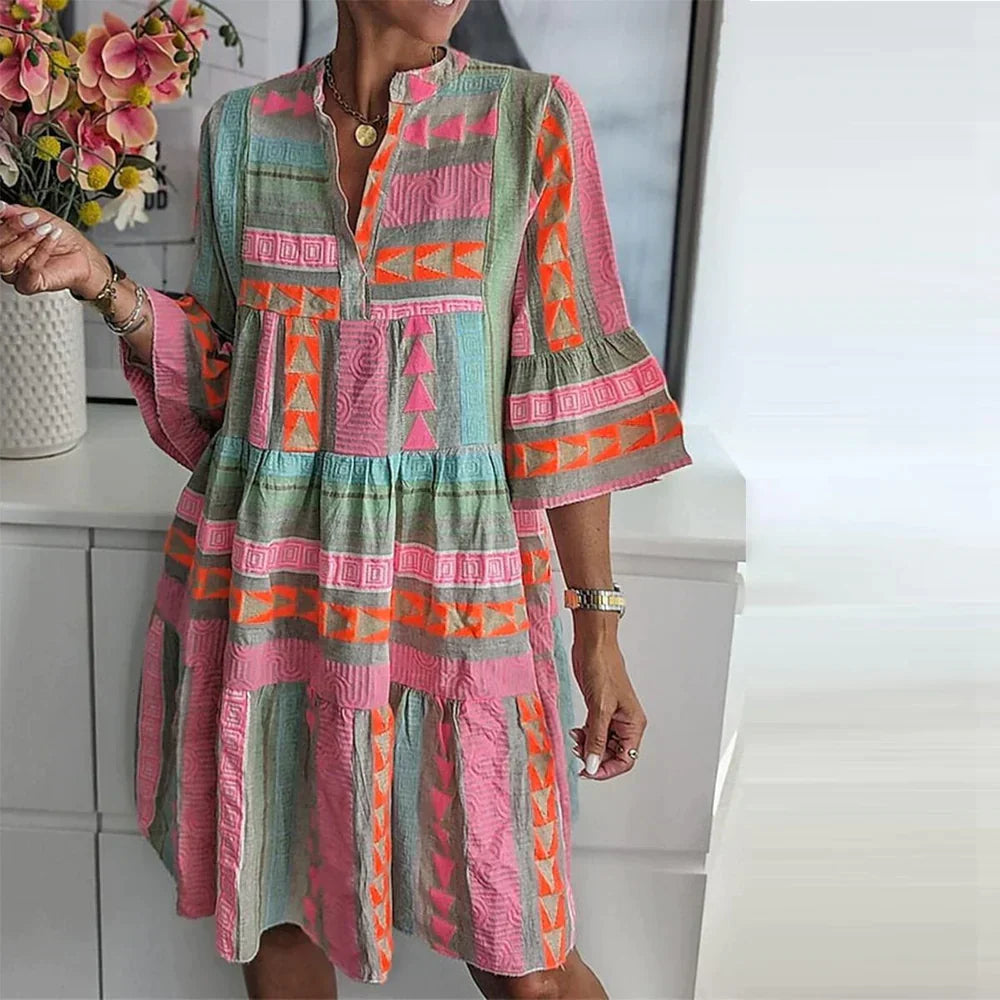 EB | Casual Loose Retro Kleid
