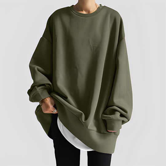 EB | Damen-Oversize-Pullover Im Modernen Stil