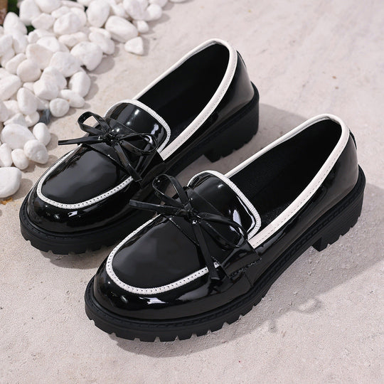 Elegante Orthopädische Loafer Mit Blockabsatz EB EB
