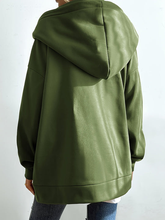 EB | Lässiger Sport Kapuzenzipper Pullover