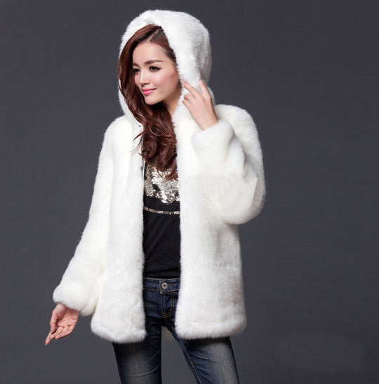 Damen Kunstpelzjacke EB