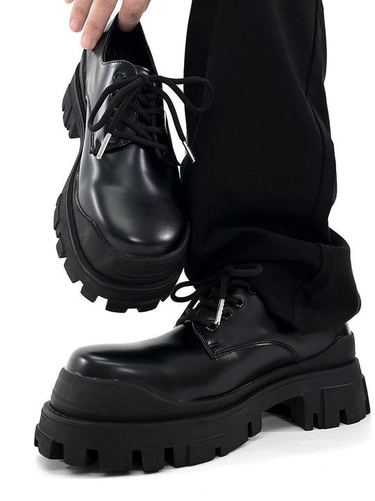 Lederschuhe mit Robuster Sohle Heidi Mode