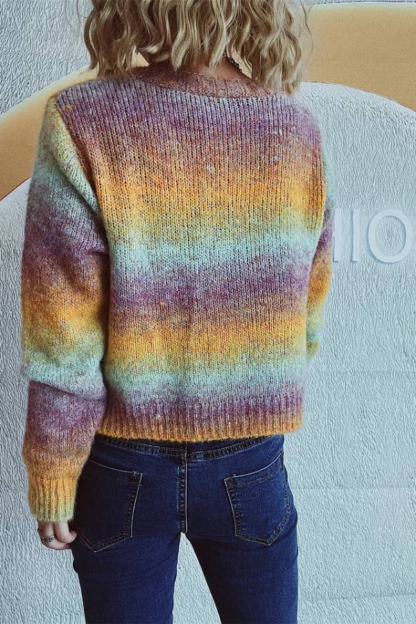EB | Candy-Farbe Sweaterjacke
