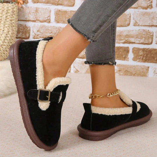 Warme und bequeme flache Schuhe EB