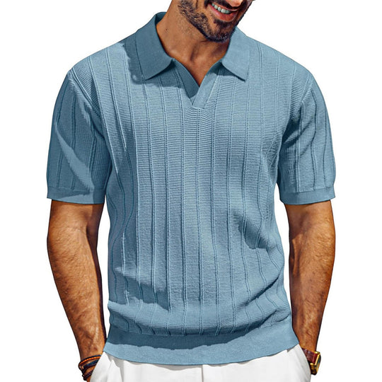 EB | Mesh-Loch hohler Strickpullover
