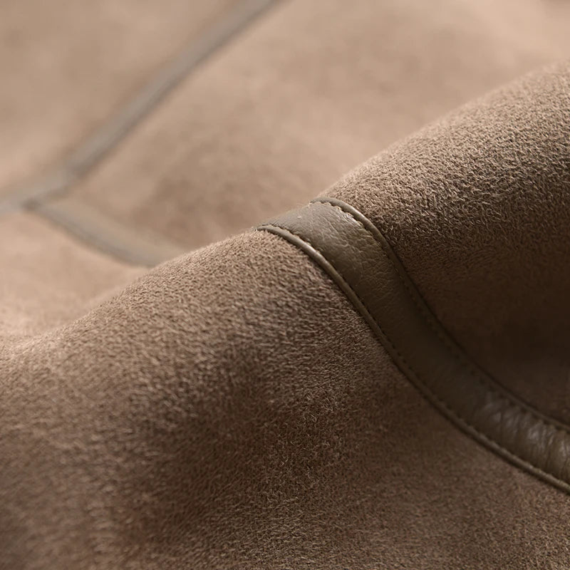 EB | Wildleder Winterjacke - Warm & Stilvoll