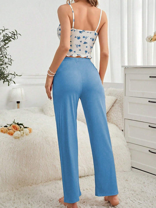 EB | Hosenträgerhose lässiges Pyjama-Set