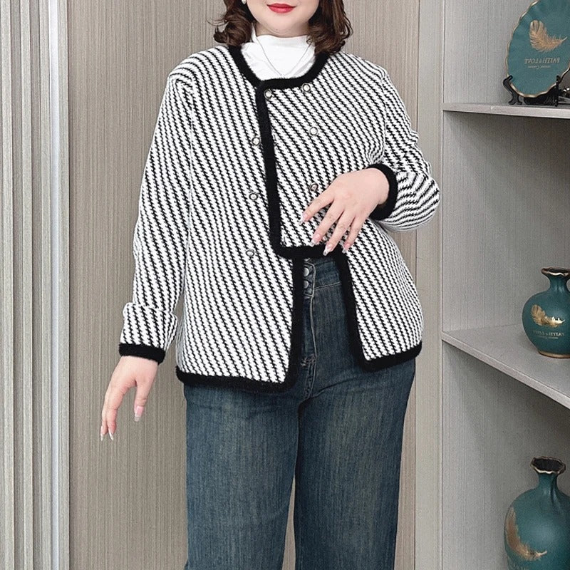 EB | Elegante Bouclé-Jacke Damen