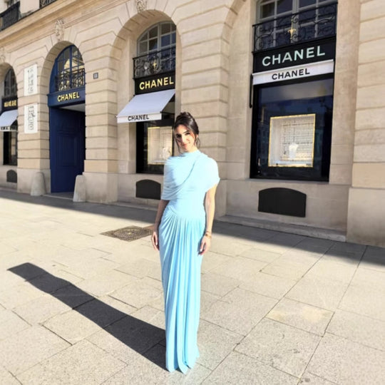 EB | Vintage Schal Wickelkleid (Kopie)