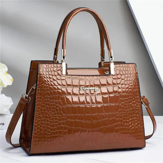 EB | Frauen glänzende handtasche