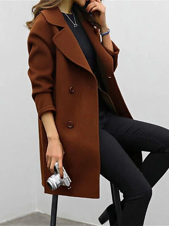 EB | Wool Coat Autumn Winter Women