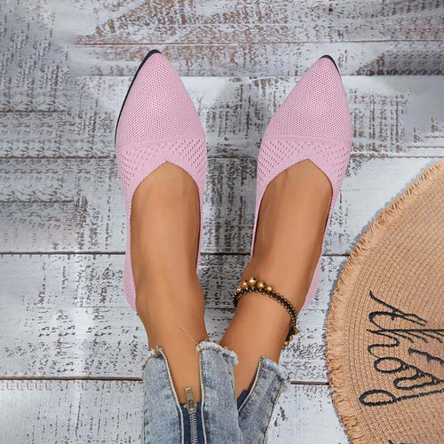 Atmungsaktive Spitzzehen-Schuhe EB