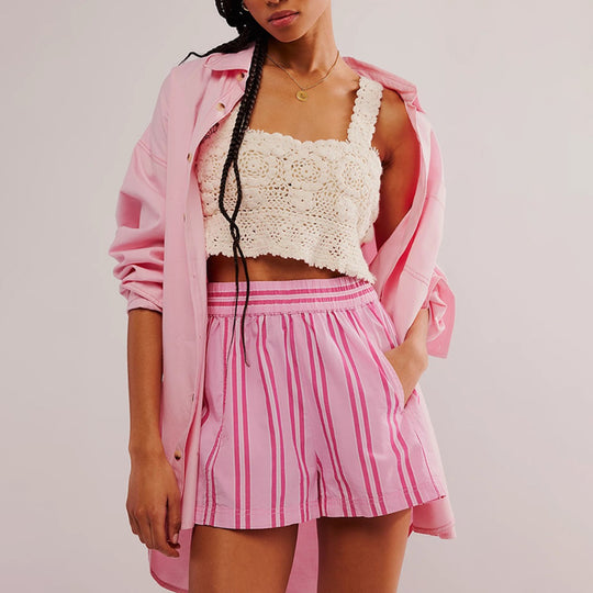 EB | Gestreifte Strandshorts