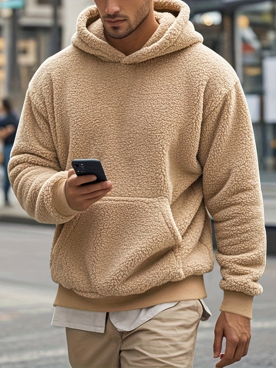 EB | Weiche Fleece-hoodie Polyester Komfort und Stil
