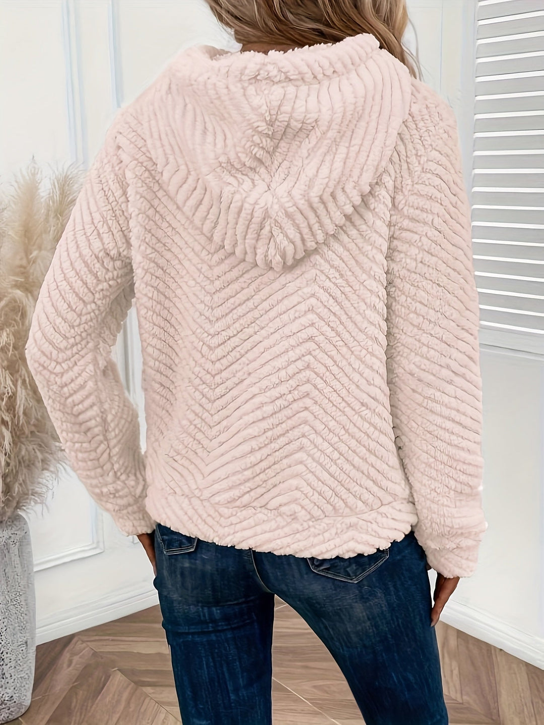 EB | Weicher Kapuzenpullover Polyester Bequem und Trendy
