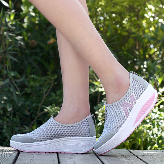 Damen Hochwertige Mesh-Sneaker mit bequemer Dämpfung EB