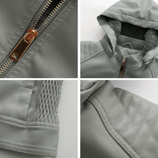 EB | Damen abnehmbare Kapuzenjacke