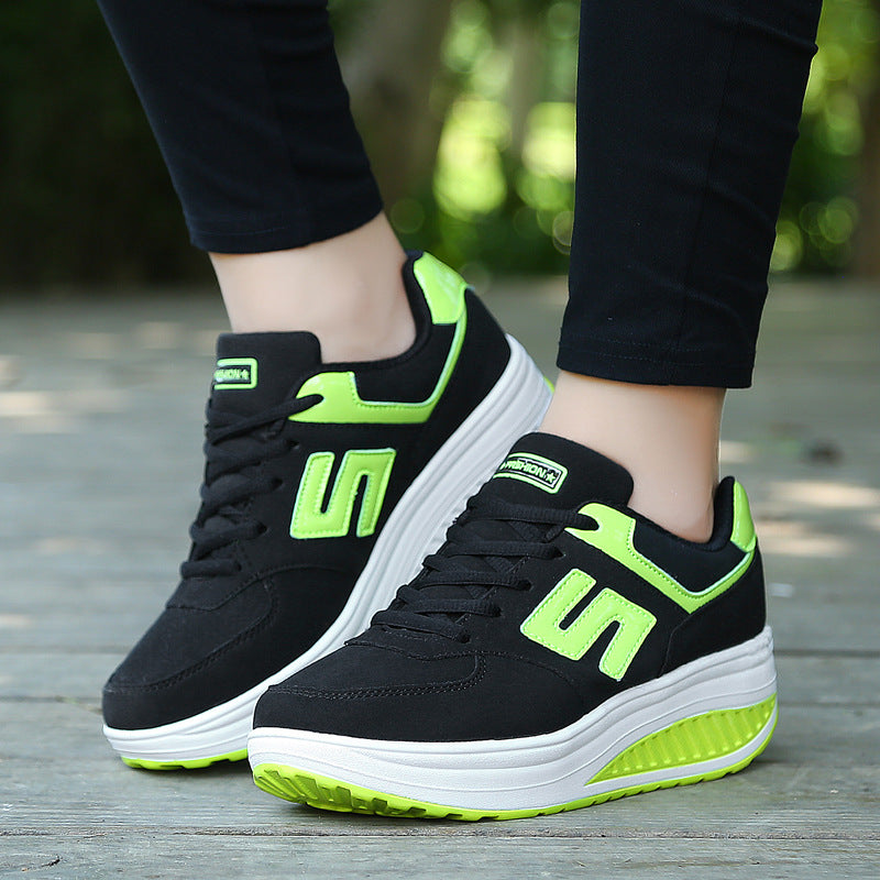 Damen nan Balance-Walking-Sneaker mit ergonomischer Wippsohle und entlastender Mittelsohle EB