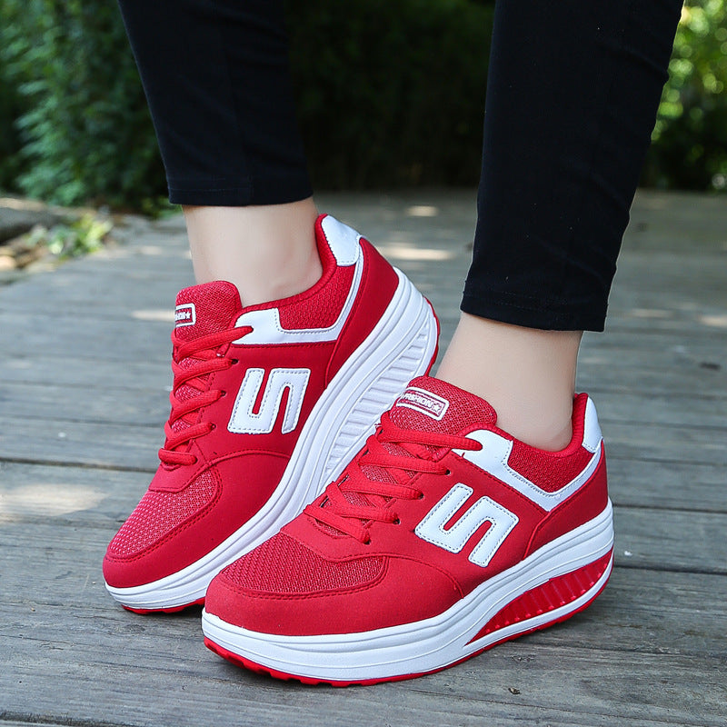 Damen nan Balance-Walking-Sneaker mit ergonomischer Wippsohle und entlastender Mittelsohle EB
