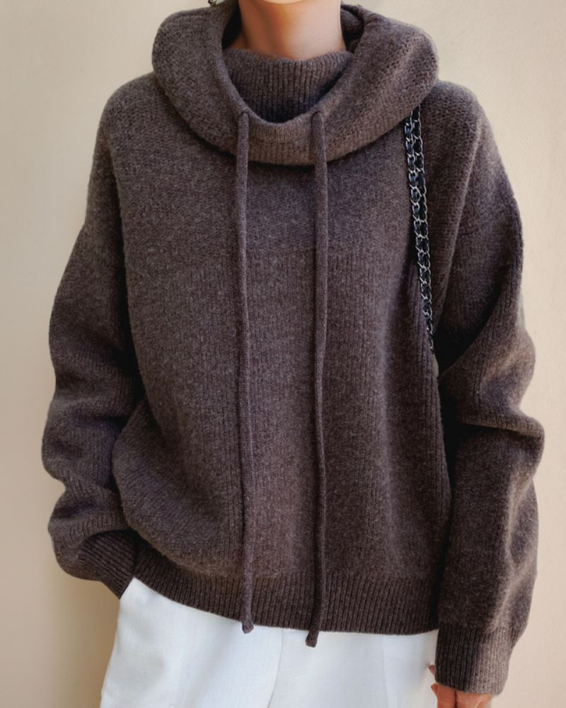 EB | Merino Wol Trollenhals-Pullover