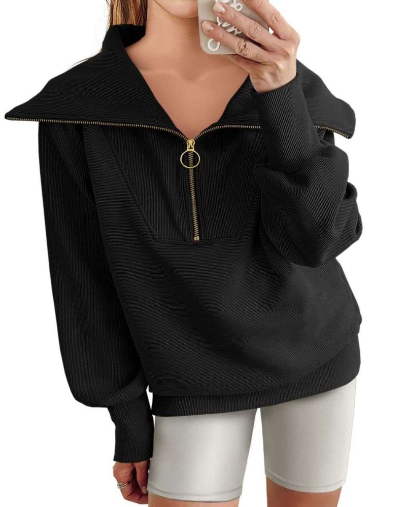 EB | Halbreißverschluss Vielseitiger Pullover
