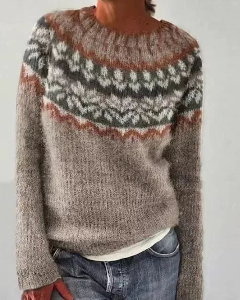 EB | Stilvolle Gestrickte Strickjacke