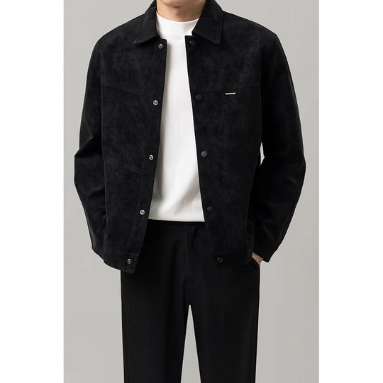 EB | Herren Button-Down Hemdjacke