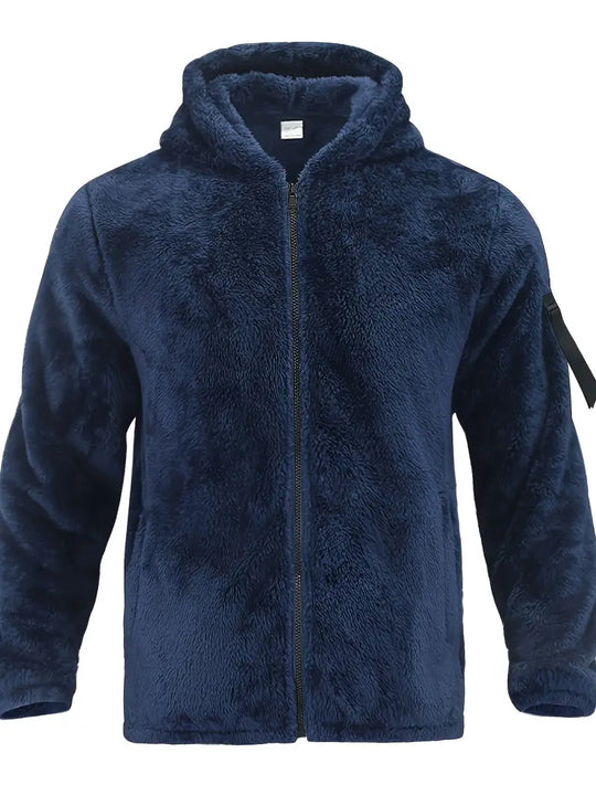 EB Teddyjacke mit Reißverschluss für Männer