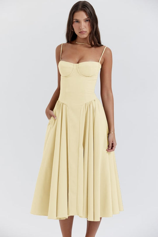 EB | Midikleid In Korsettform