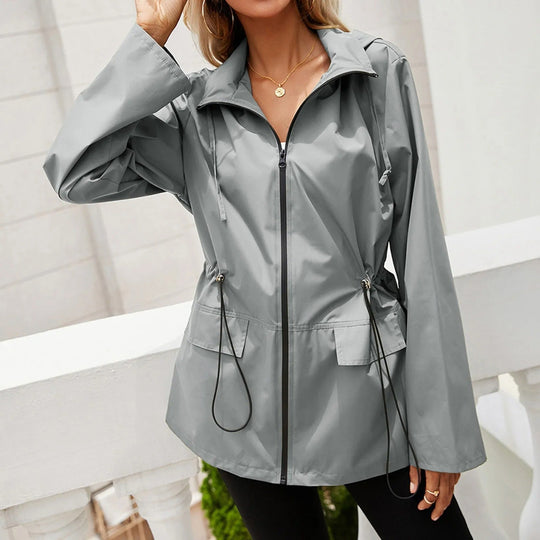 EB | Modern geschnittene wasserdichte Damenjacke