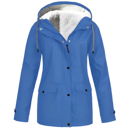 EB | Fleecegefütterte Damen Regenjacke
