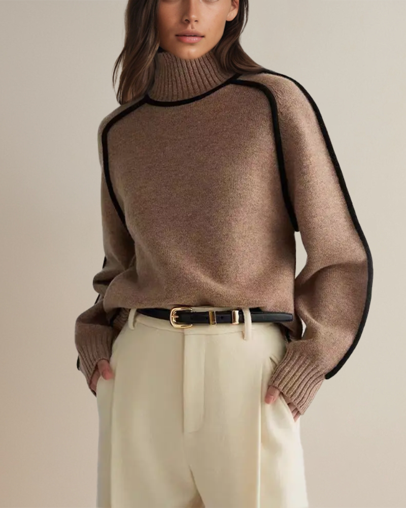 EB | Stehkragensweater