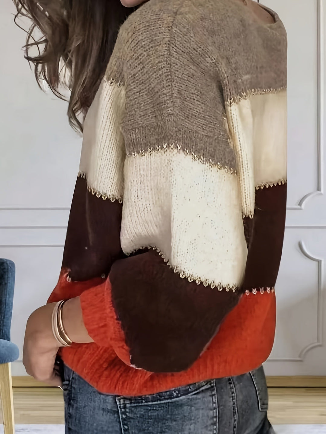 EB | Farbblock Pullover