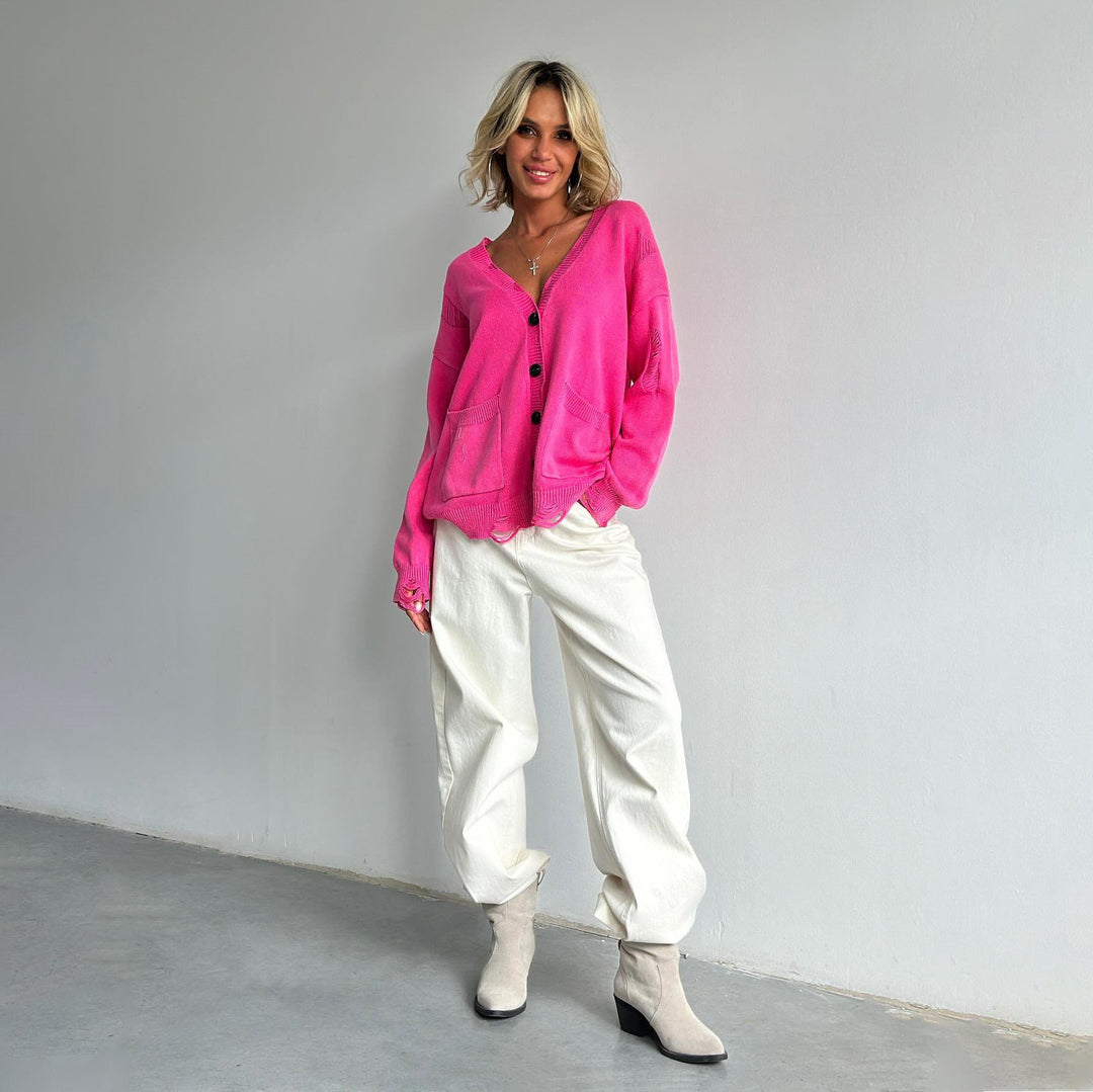 EB | Out-Strickjacke für Damen
