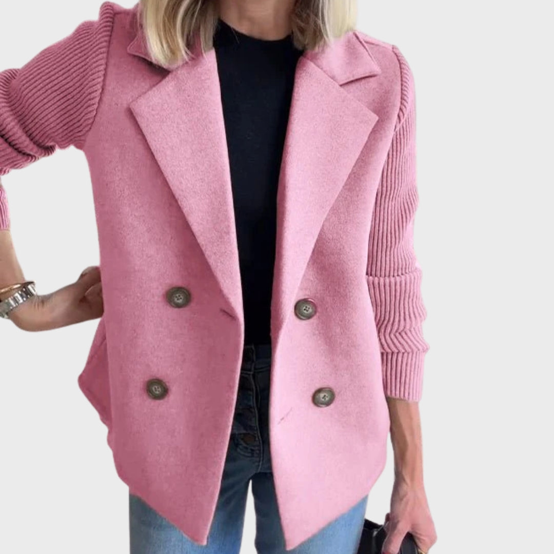 EB | Eleganter Herbststrickärmel-Blazer