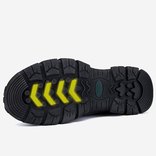Warme und hohe Arbeitssicherheitsstiefel aus Winter Kaschmir und Stahlkappe EB