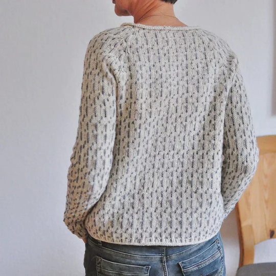 EB | Strickpullover mit Muster Lässige Passform Komfort und Stil