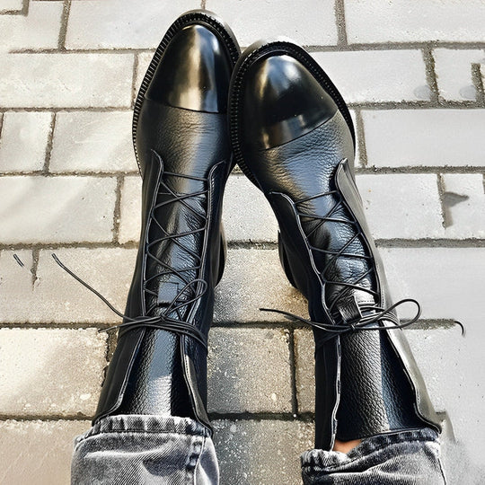EB | Klassische Damenstiefel aus Leder