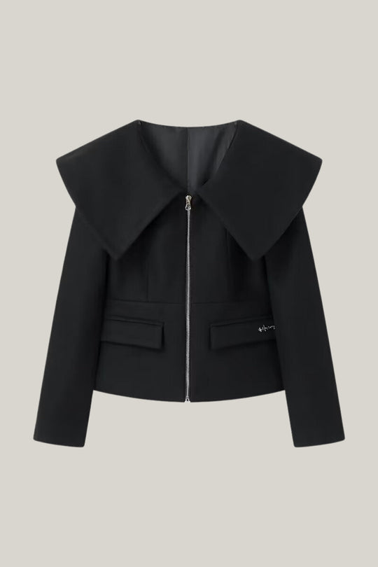 EB | Übergroße Kragenjacke