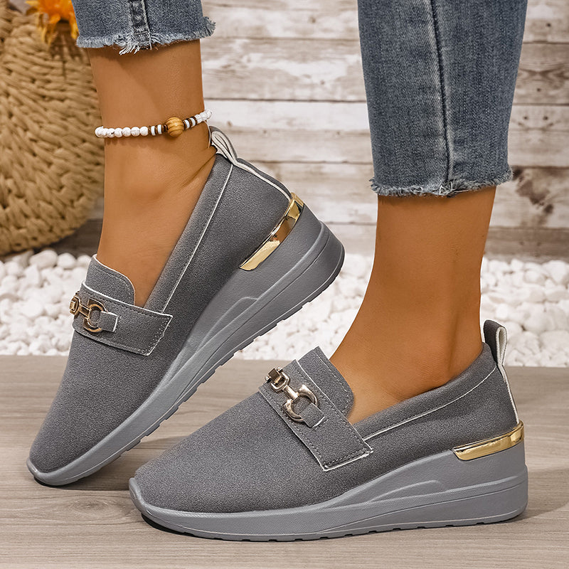 Stylische Orthopädische Sneakers mit Keilabsatz EB EB