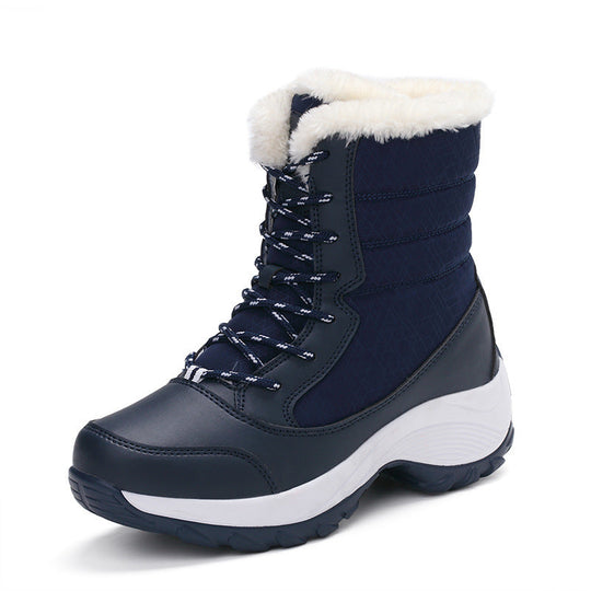 Gefütterte Warme Schneestiefel Für Damen EB