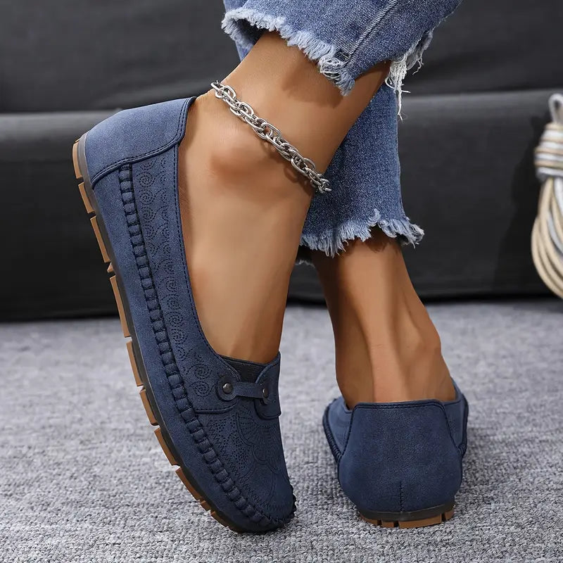 Damen-Lederschuhe, rutschfest & weich EB EB