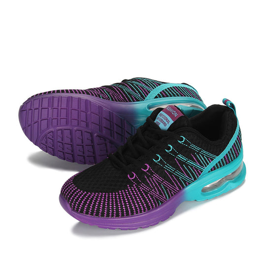 Damen Sportliche und atmungsaktive Fitness-Schuhe EB