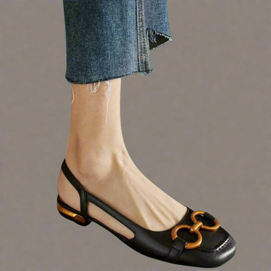 Elegante Orthopädische Sandalen mit Blockabsatz EB
