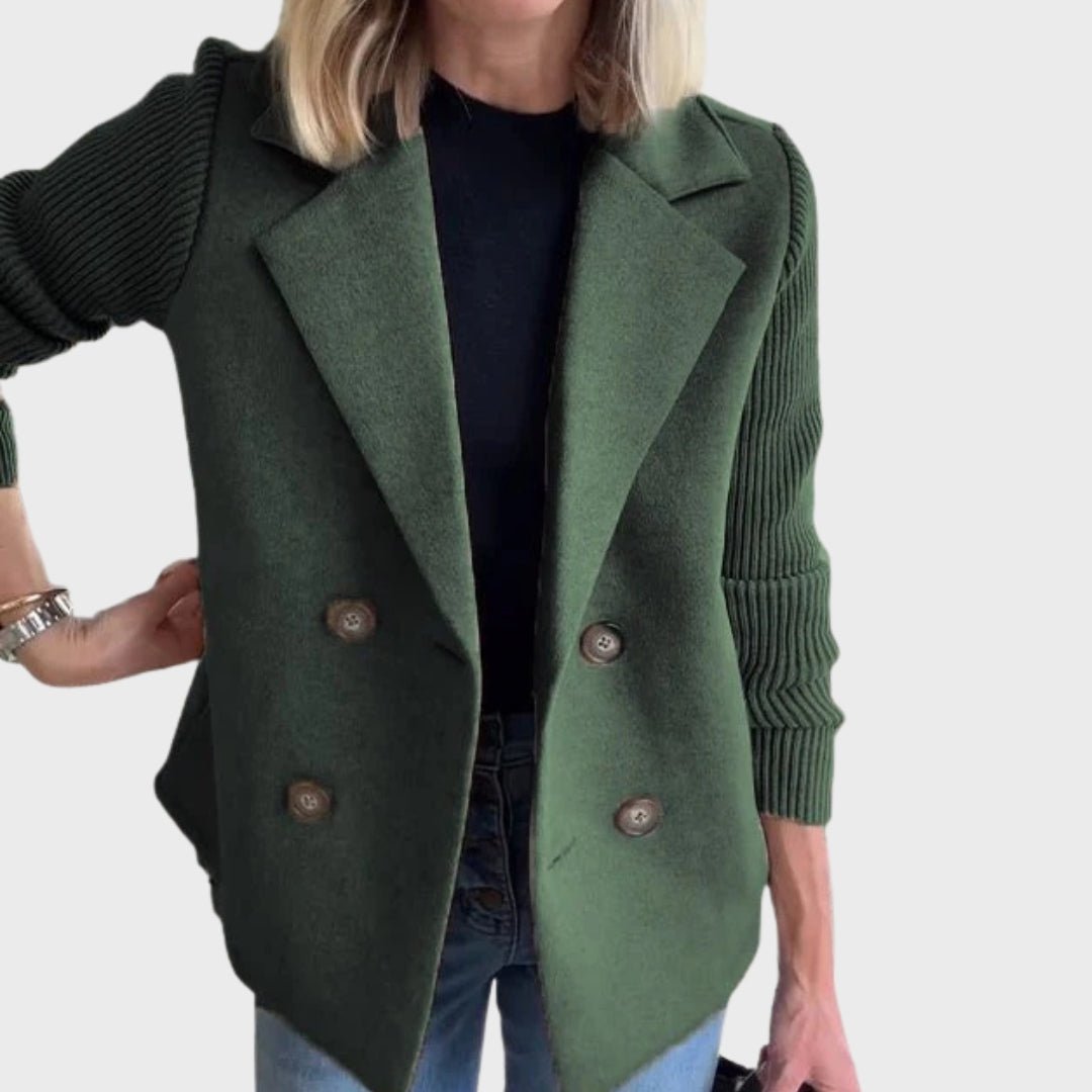 EB | Eleganter Herbststrickärmel-Blazer